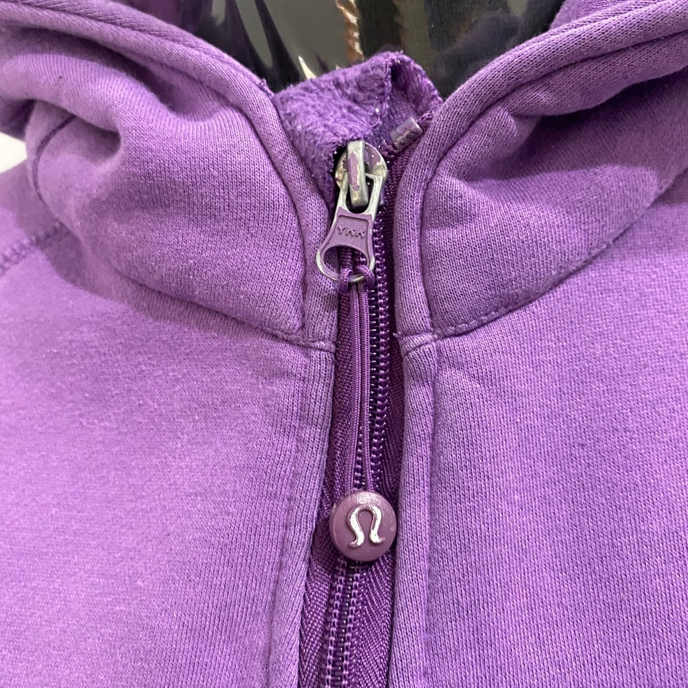 purple lululemon zip up hoodie - Picture 3 of 4